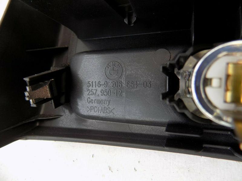 BMW 5 SERIES F10 F11 10-16 BLACK REAR CENTRE CONSOLE TRIM STORAGE VENTS 664-03