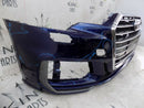 AUDI A6 S-LINE 4K0 C8 2019-ON NAVY BLUE FRONT BUMPER GENUINE 4K0853651