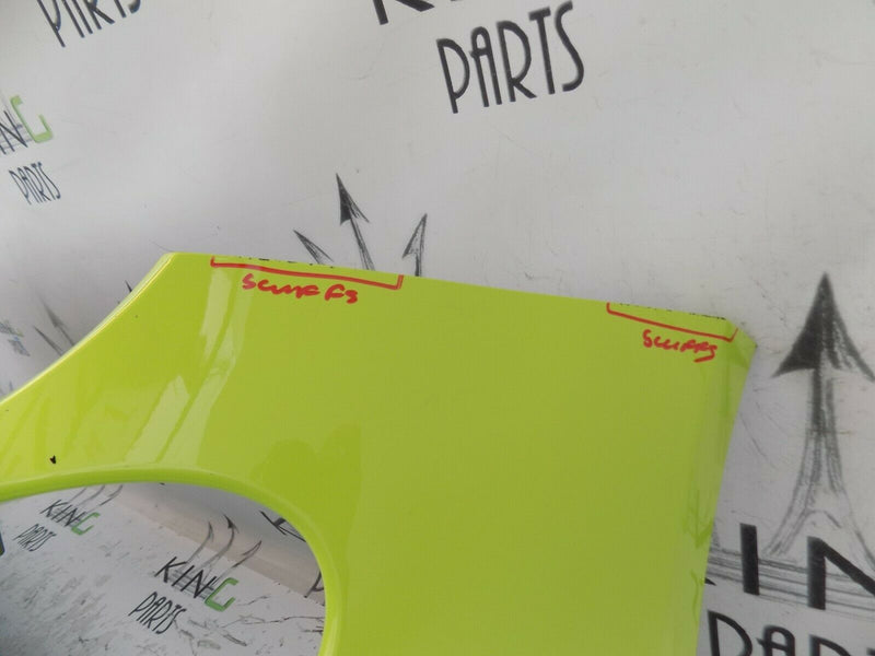 FIAT 500 ABARTH 595 2017-ON FACELIFT FRONT BUMPER BRIGHT GREEN 735633044