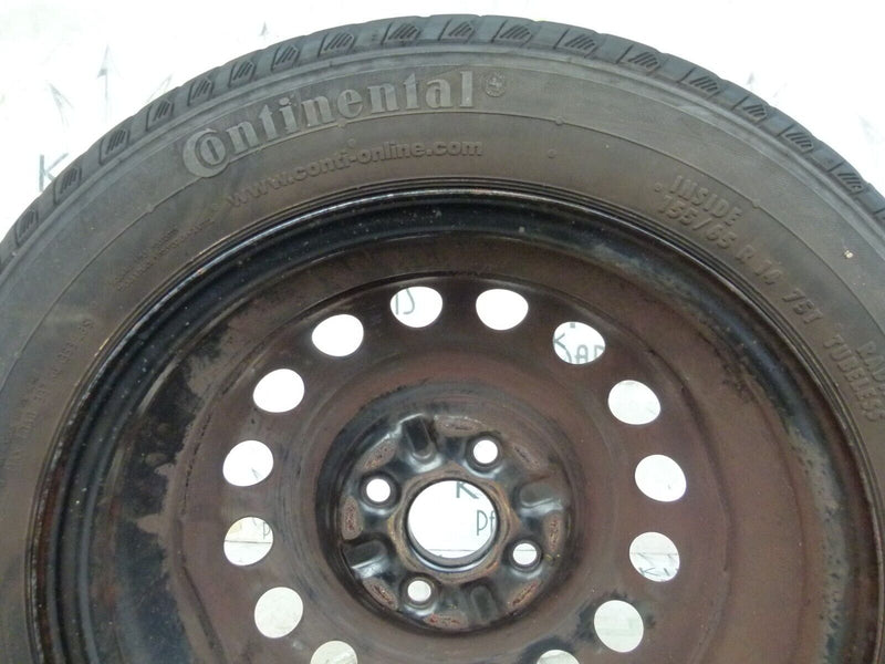 PEUGEOT 107 STEEL RIM 14" AND TYRE 155/65/14 4.5J ET39 GENUINE 2140679