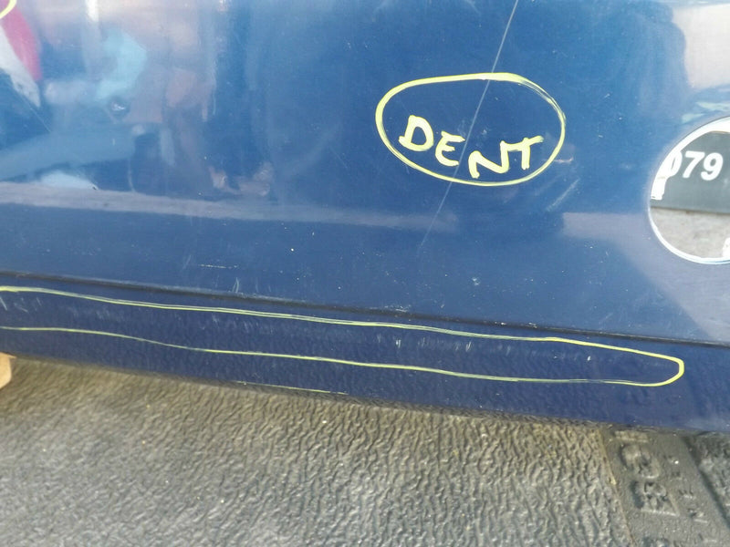 Vauxhall Zafira MK2 B 2005-2011 Rear Bumper Genuine Blue (A4255)