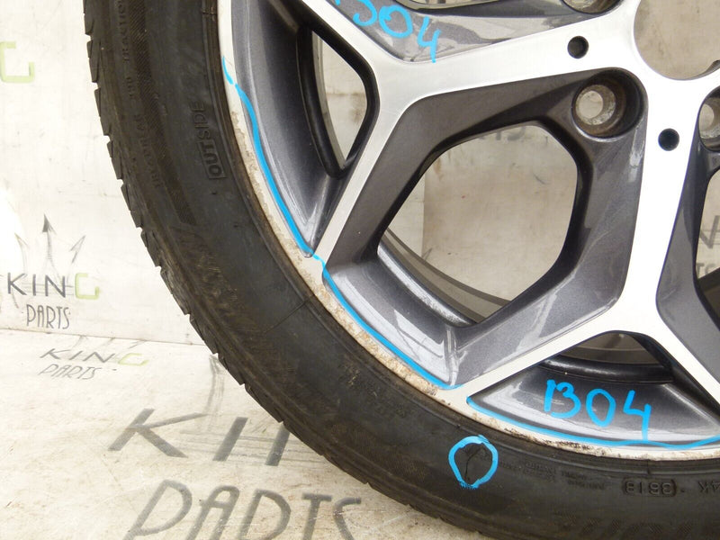 BMW X1 F48 WHEEL ALLOY RIM & TIRE 7.5JX18H2 ET-51 6856070 GENUINE