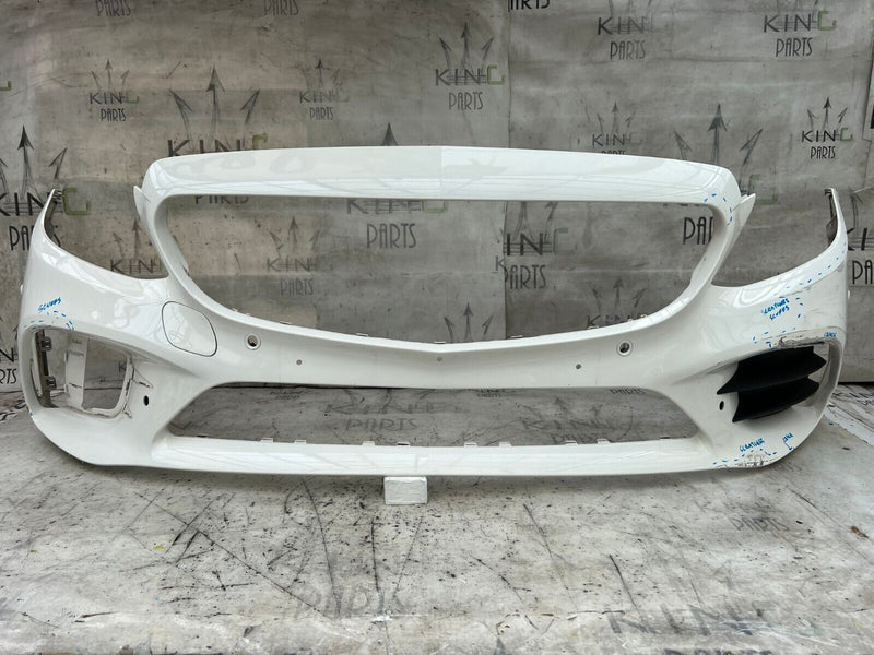 MERCEDES C W205 LCI AMG LINE 2018-21 FRONT BUMPER PDC GENUINE A2058856402 AA3179