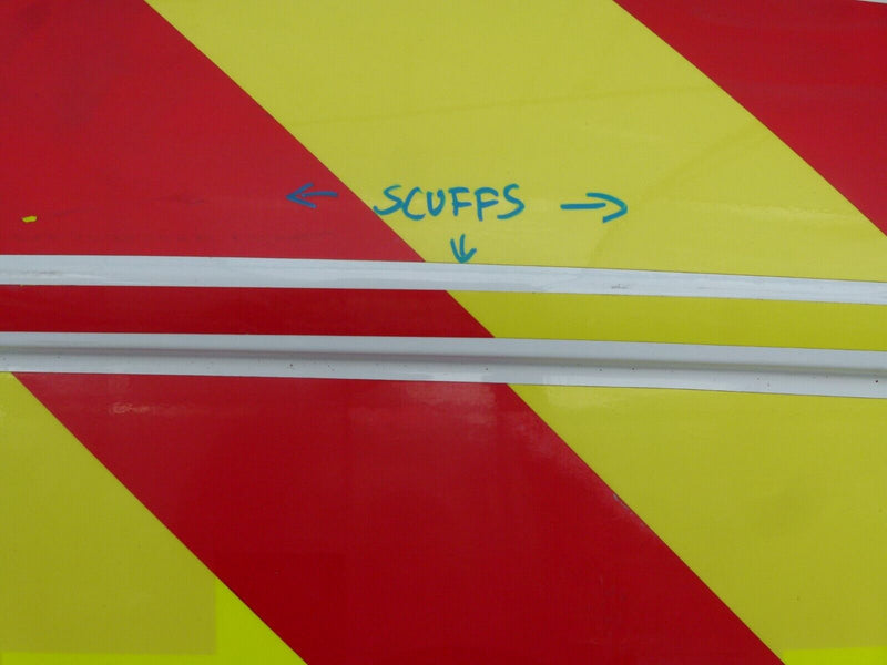 FORD TRANSIT LWB LOW ROOF 13-22 GENUINE REAR DOOR PANEL RIGHT DRIVER SIDE