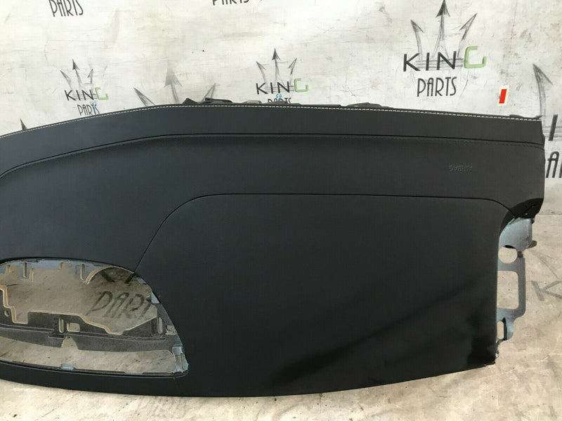 VOLVO S90 V90 2017-2022 GREY LEATHER DASHBOARD WHITE THREAD 31366570