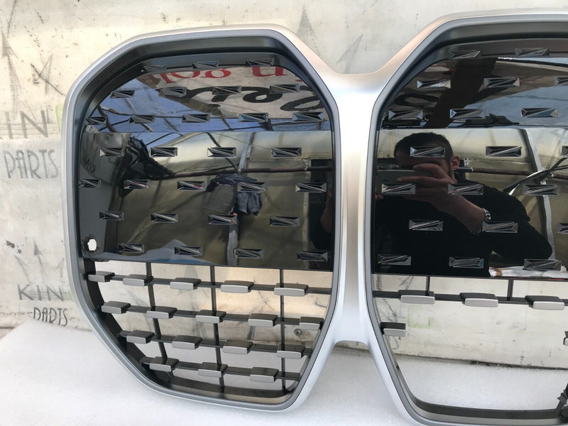 BMW i4 G26 2022-2024 FRONT BUMPER RADIATOR GRILL GRILLE (RADAR HOLE) 9463244