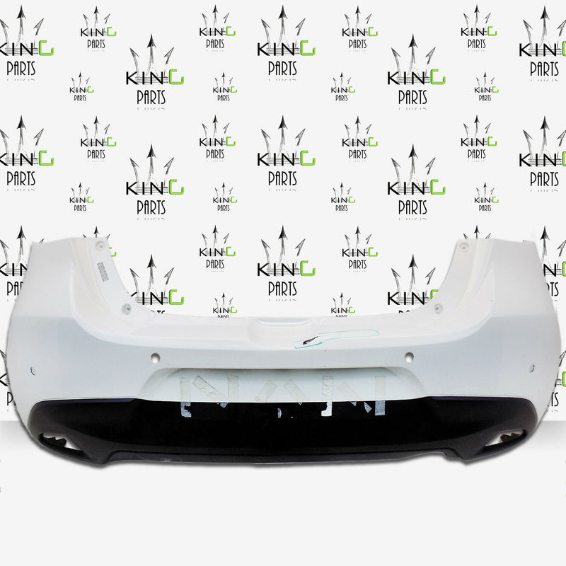 MAZDA III 3 BL- 2008 2009 2010 2011 WHITE REAR BUMPER GENUINE DB0V-50221