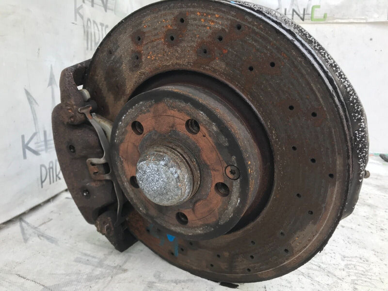 MERCEDES W212 RIGHT SIDE COMPLETE FRONT LEG, 2x WISHBONE,HUB, CALIPER, GAS STRUT