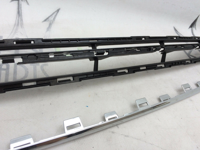 FIAT 500 FACELIFT 2016*NEW GRILL CHROME STRIP TRIM WITH BRACKET BUMPER 735619488
