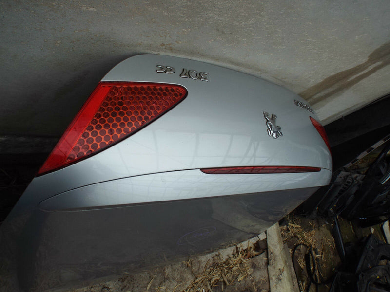 Peugeot 307 CC 2003-2008 Complete Tailgate With Lights Silver