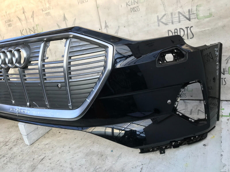 AUDI E-TRON 2018-ON FRONT BUMPER WITH PDC HOLES GENUINE 4KE807437