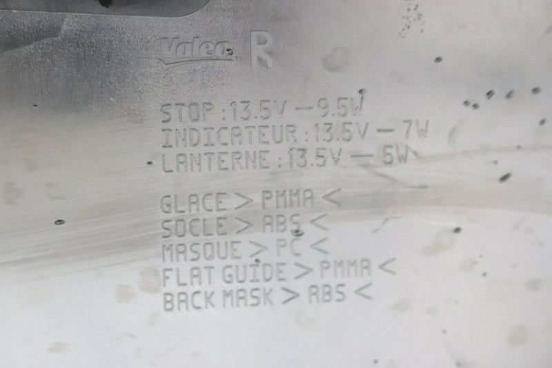 PEUGEOT 508 2019-ON BOOT LID TAILGATE RIGHT SIDE LED LIGHT LAMP REAR