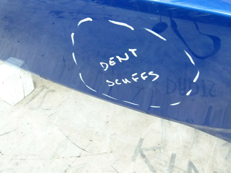 TOYOTA YARIS III FACELIFT 2017-2018 BLUE REAR BUMPER GENUINE 52159-0D480