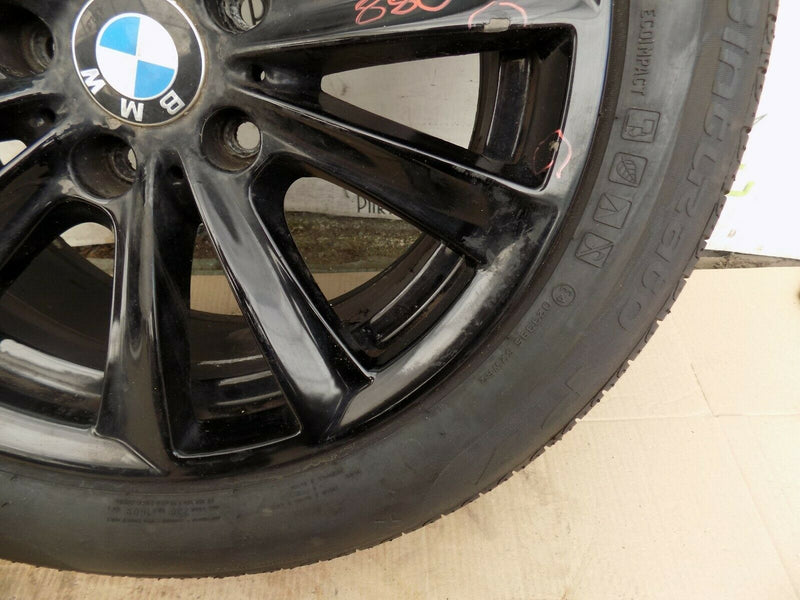 BMW  5/6 SERIES F10 F11  BLACK 8JX17" ALLOY WHEEL WITH TYRE GENUINE 6780720
