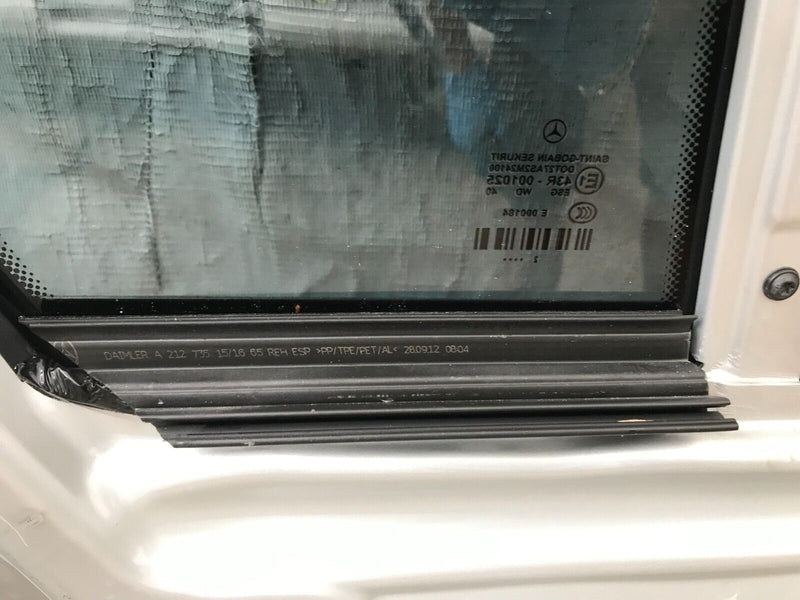 MERCEDES E-CLASS W212 ELEGANCE 2010-15 SALOON GENUINE REAR DOOR SHELL PANEL 1796