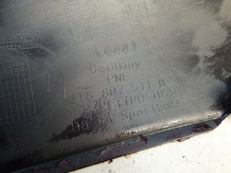 AUDI A5 8T3 COUPE LCI 2011-16 REAR BUMPER PDC GENUINE 8T8807511