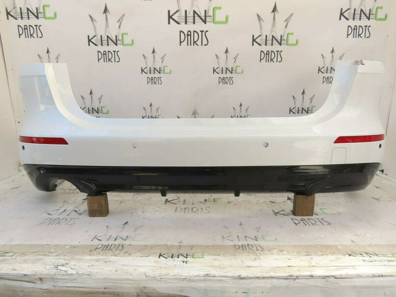 BMW 2 SERIES F44 2019-ON REAR BUMPER WHITE + DIFFUSER BLACK PDC HOLE