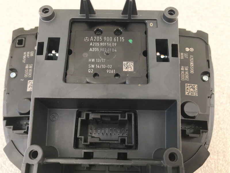 MERCEDES GLC X253 2016-23 CONSOLE MEDIA CONTROLER SWITCH MMI PANEL A2059006115