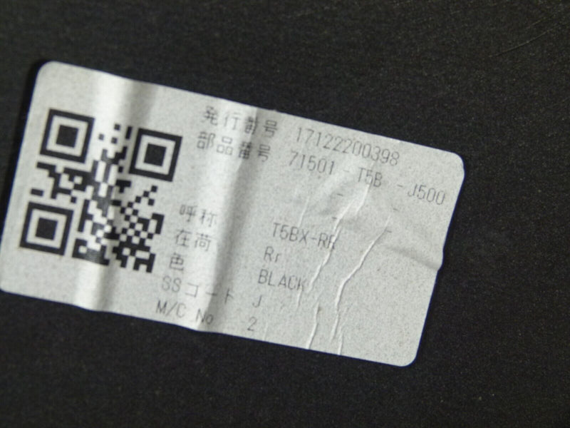 HONDA JAZZ SPORT 2018-2019 SILVER REAR BUMPER PDC GENUINE 71501-T5B-J500