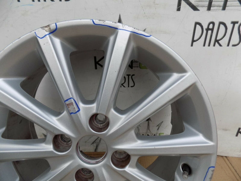 FORD FIESTA 16" INCH RIM ALLOY WHEEL 6.5J X16H2 ET47.5 SILVER H1BC-1007-B1A