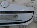 VW UP 2016 - ONWARDS WHITE FRONT BUMPER GENUINE 1S0853665A