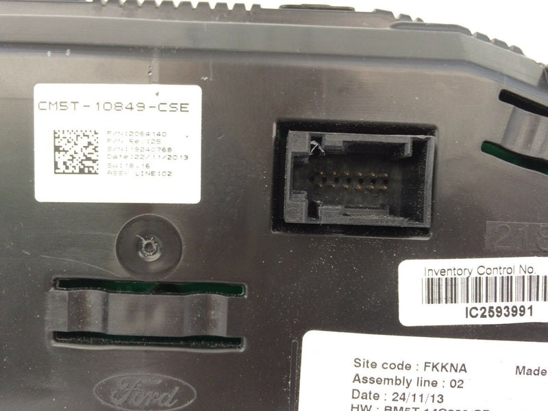 FORD FOCUS ECOBOOST 1.6 PETROL SPEEDOMETER INSTRUMENT CLUSTER CM5T-10849-CVB