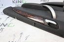 BMW X5 E53 00-06 REAR RIGHT DOOR CARD INNER PANEL LEATHER WOOD EFFECT BLIND