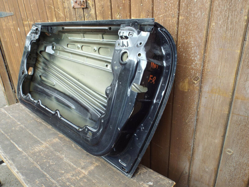 BMW MINI One Cooper Convertible R56 R57 Front Door O/S Right Driver Side Black