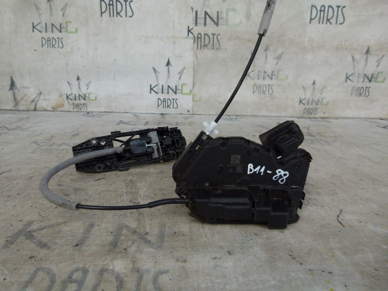 VW GOLF MK7 2012-16 REAR LEFT DOOR HANDLE & LOCK MECHANISM 7N0937017