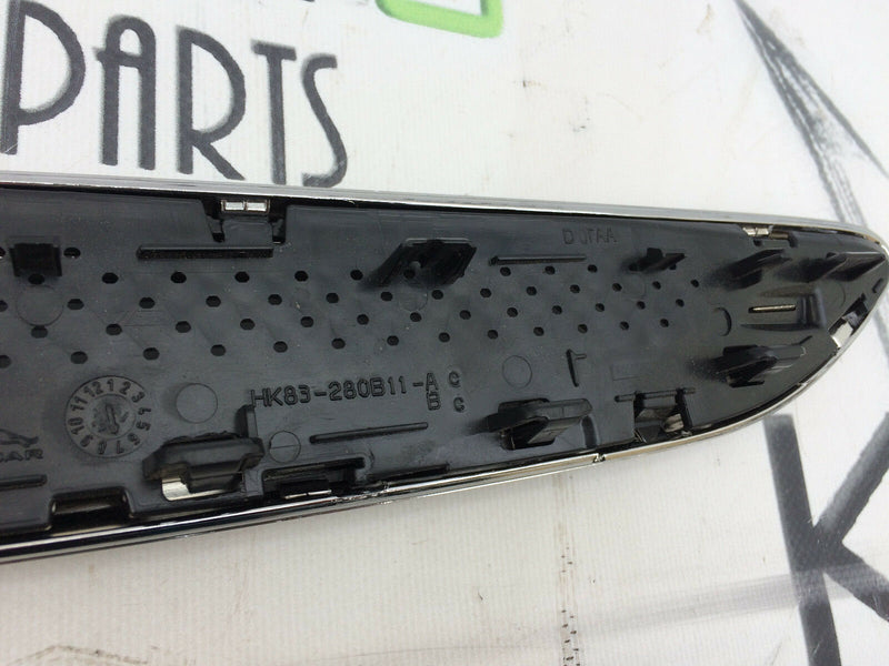JAGUAR XF XE F-PACE LEFT SIDE WING FENDER TRIM VENT CHROME GRILL HK83-280B11-AG