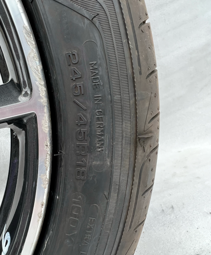 BMW G30 18" ALLOY WHEEL & TYRE 245/45/18 8J ET30 8747407