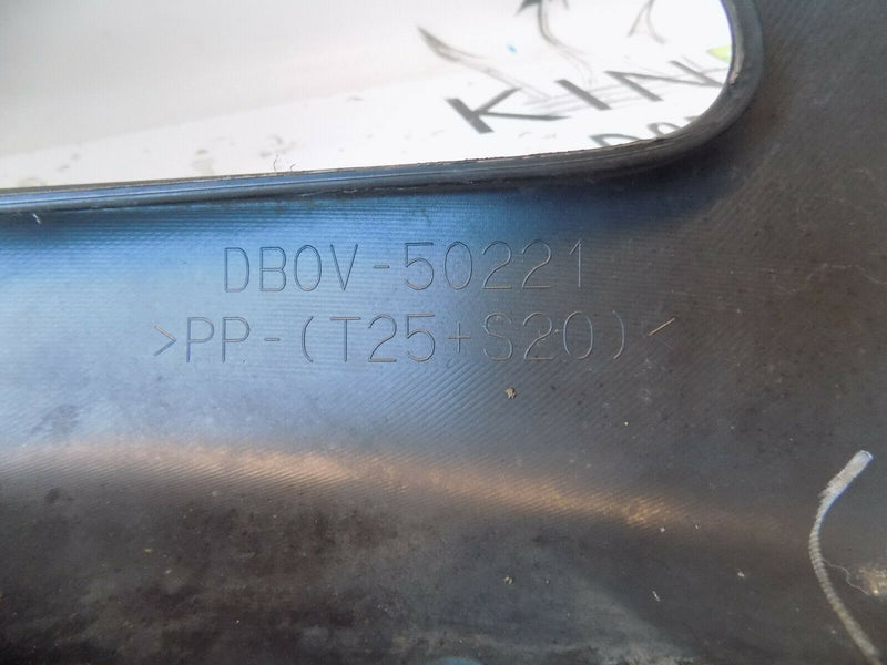 MAZDA 3 III 2008 - 2011 VIOLET REAR BUMPER GENUINE & DIFFUSER DB0V-50221
