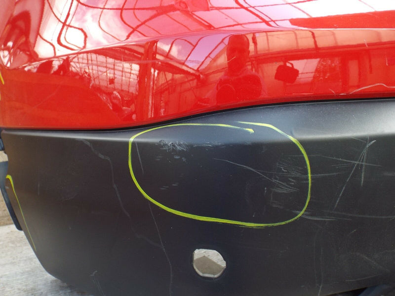 Nissan Qashqai 2014-On Rear Bumper Genuine Red (A8575)