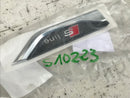NEW AUDI A5 F5 S-LINE 2017-ON FRONT WING RIGHT EMBLEM GENUINE 8W6853602
