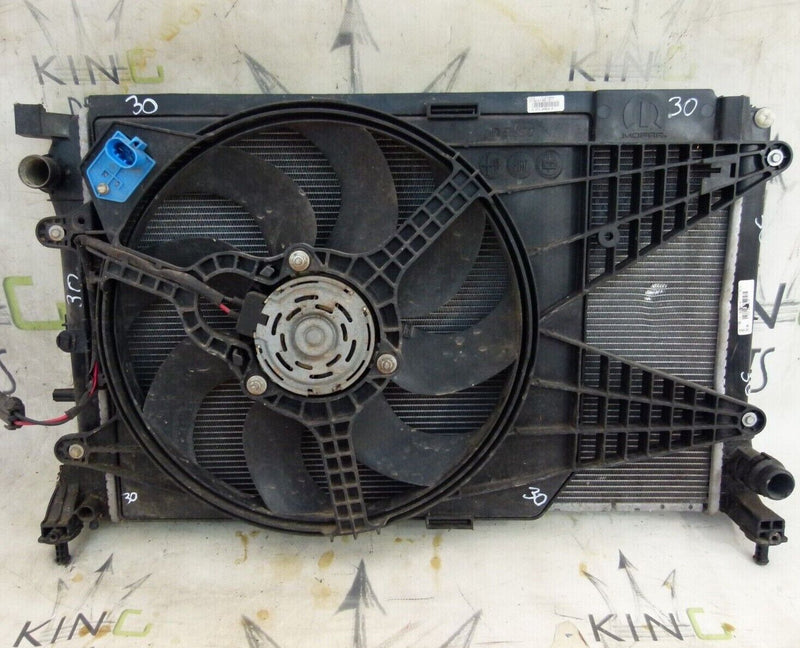 FIAT ABARTH 500 1.4 TURBO AIR CON CONDENSER & COOLING FAN RADIATOR 51819060