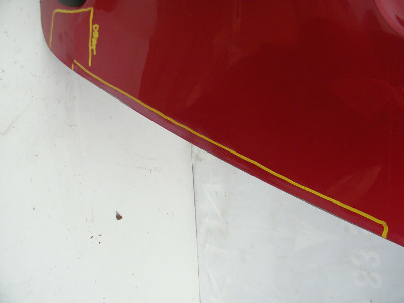 CITROEN C3 PICASSO 2010-2015 RED REAR DOOR PANEL GD260 LEFT PASSENGER SIDE N/S