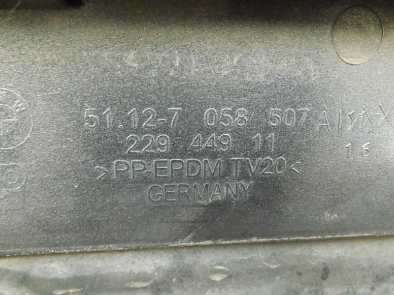 BMW 1 SERIES E81 E87 2004-2007 REAR BUMPER GENUINE GREY (0219)