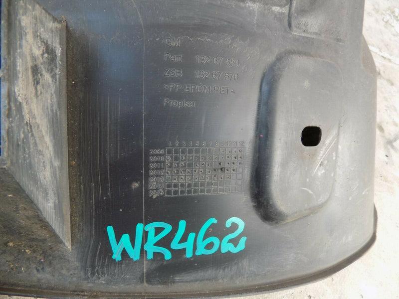 VAUXHALL MERIVA B 2010-2017 WHEEL ARCH LINER  LEFT FRONT GENUINE 13267680
