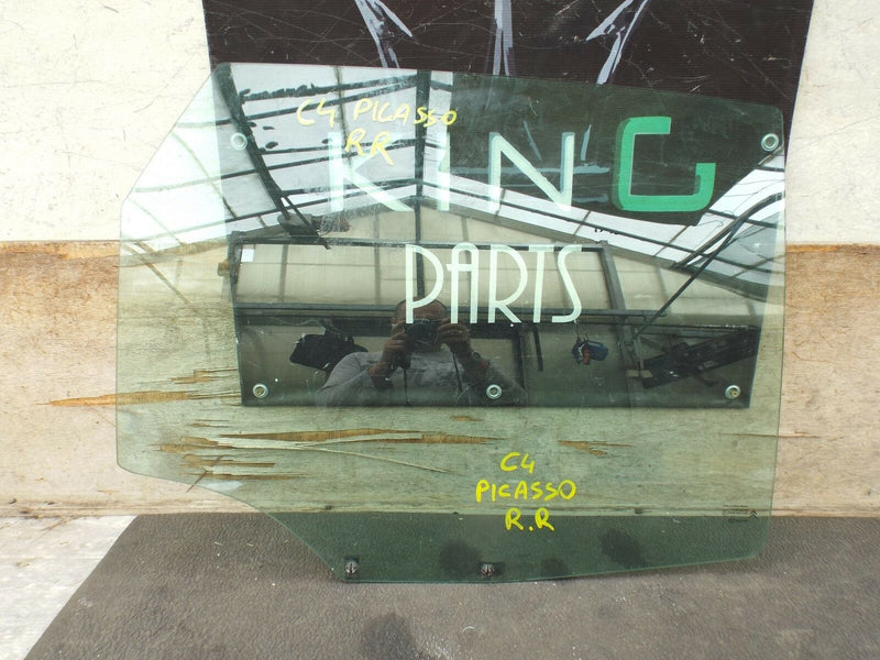 CITROEN C4 PICASSO 2006-2013 REAR DOOR WINDOW GLASS RIGHT DRIVER SIDE O/S