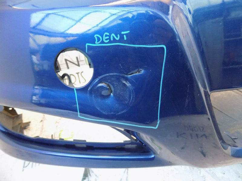VAUXHALL ASTRA H MK5 5 DOOR 2007-2009 BLUE FRONT BUMPER GENUINE 13225746