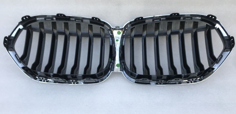 BMW X1 F48 FACELIFT model M-SPORT 2019-ON **NEW FRONT BUMPER TOP GRILL GENUINE