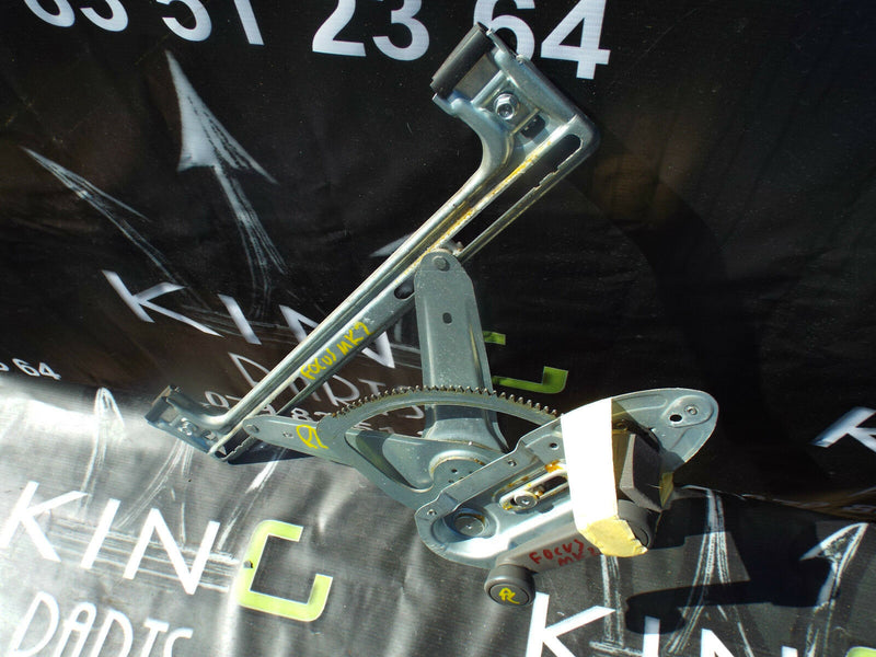 FOCUS MK2 04-11 REAR DOOR WINDOW WINDER REGULATOR MANUAL LEFT SIDE N/S+ HANDLE