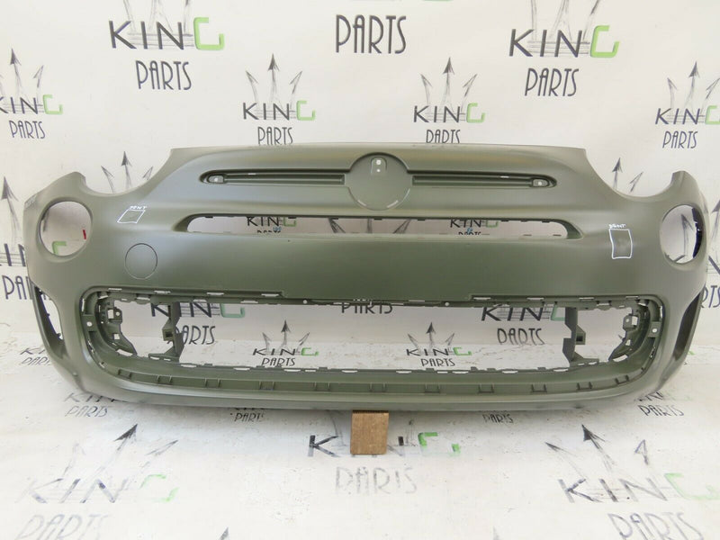 FIAT 500 S SPORT 2016-ON FACELIFT FRONT BUMPER KHAKI MAT 735619571