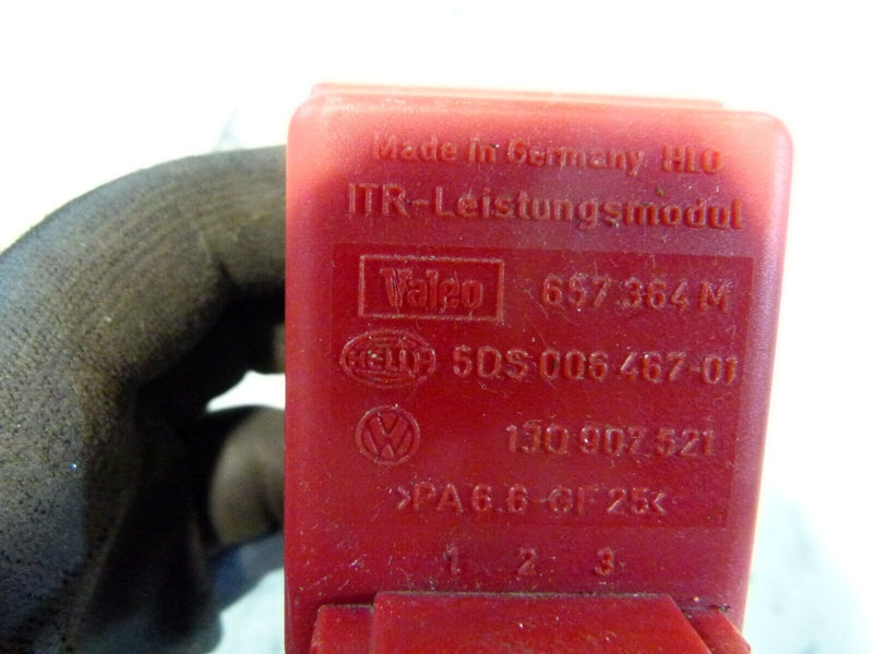 SKODA SUPERB HEATER BLOWER REGULATOR FAN RESISTOR GENUINE 1J0907521