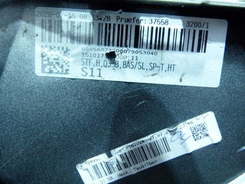 AUDI Q3 F3 SPORTBACK 2019-ON REAR BUMPER, DIFFUSER PDC GENUINE 83F807385