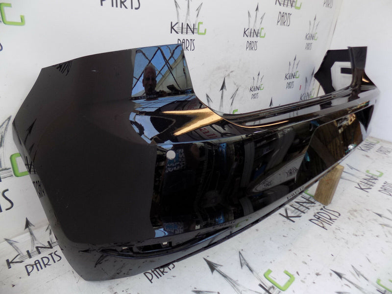 VW GOLF MK7 VII 2013 -2016 BLACK REAR BUMPER GENUINE 5G6807421 PDC HOLES