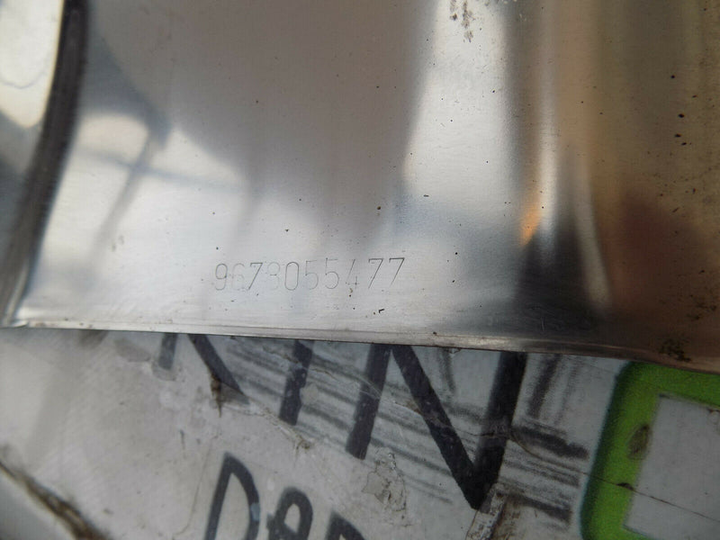 PEUGEOT 2008 - 2014-2016 REAR BUMPER CHROME TRIM COVER VALANCE 9678055477