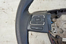SEAT ALHAMBRA 2010-2015 3 SPOKE LEATHER MULTIFUNCTION STEERING WHEEL 7N5419091A