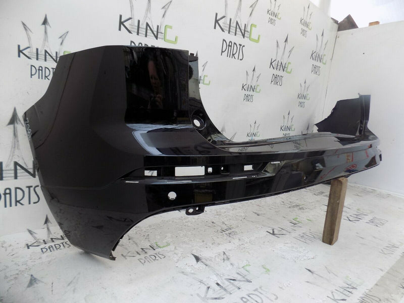 VOLVO XC60 2017-ON R-DESIGN REAR BUMPER GENUINE BLACK PDC 31425198