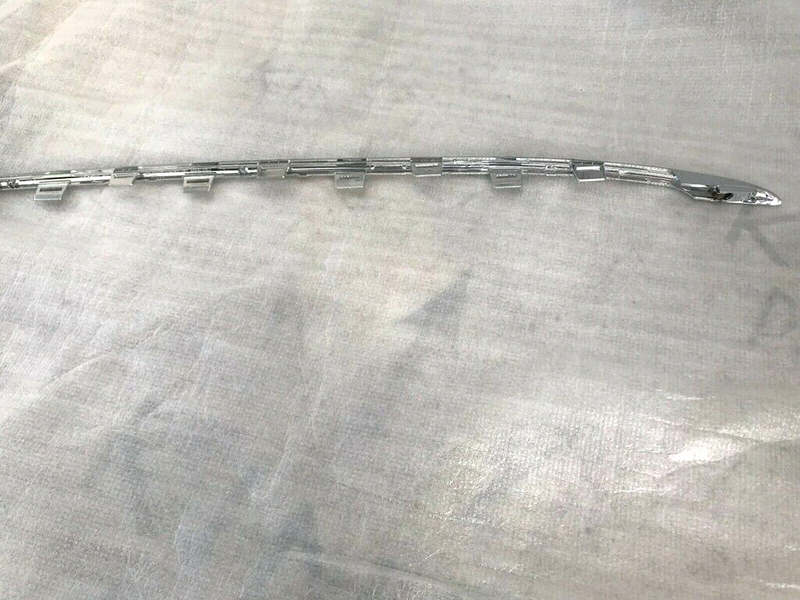 FIAT 500 FACELIFT 2016-ON **NEW GRILL BUMPER CHROME STRIP TRIM GENUINE 735619488